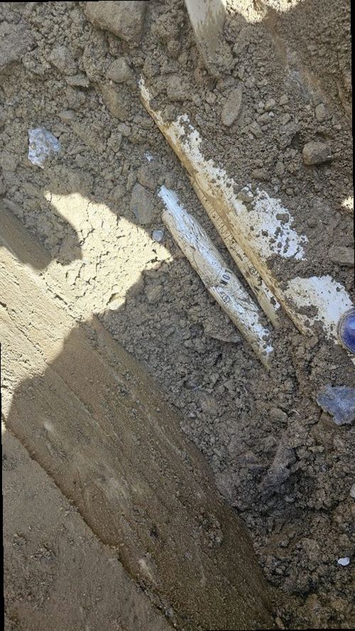 금천구 누수탐지 가산동 상가 1층 출입구 안쪽 시공 후기 사진