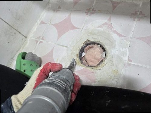 중랑구 누수탐지 묵동 빌라 2층 욕실 옆 벽 시공 후기 사진