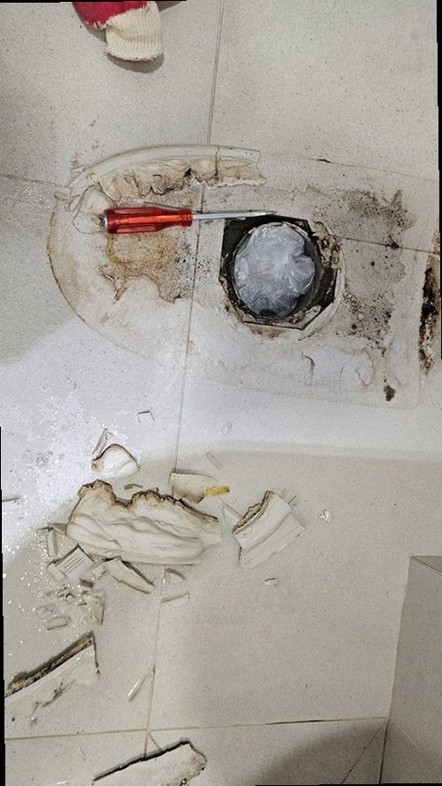 옹진군 누수탐지 소연평도 창고 1층 외벽 안쪽 시공 후기 사진