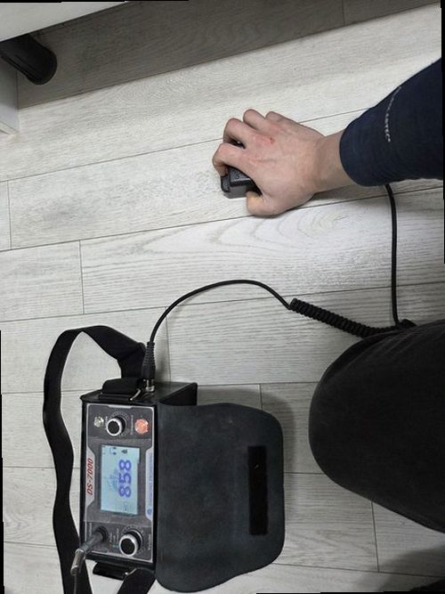 서울 중구 누수탐지 베란다 벽면 물자국과 누수 점검 위치