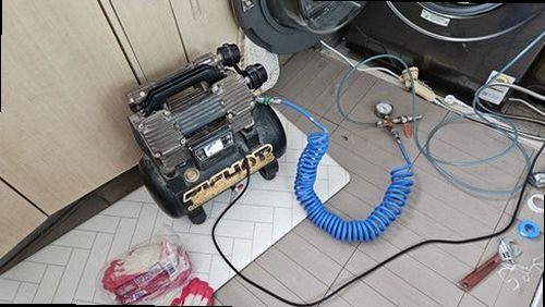 단원구 누수탐지 누수 위치 확인 후 부분 굴착과 배관 보수를 진행한 현장