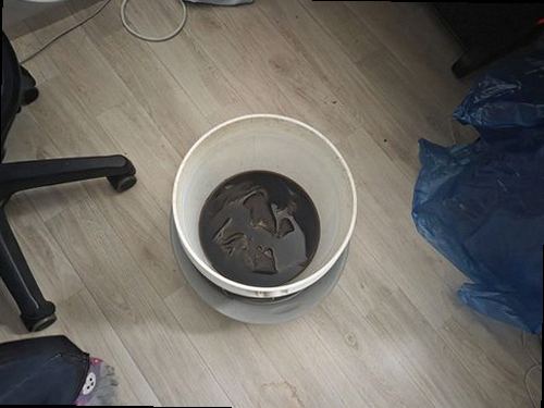 파주 누수탐지 거실 벽지 변색과 수분 흔적을 확인하는 현장